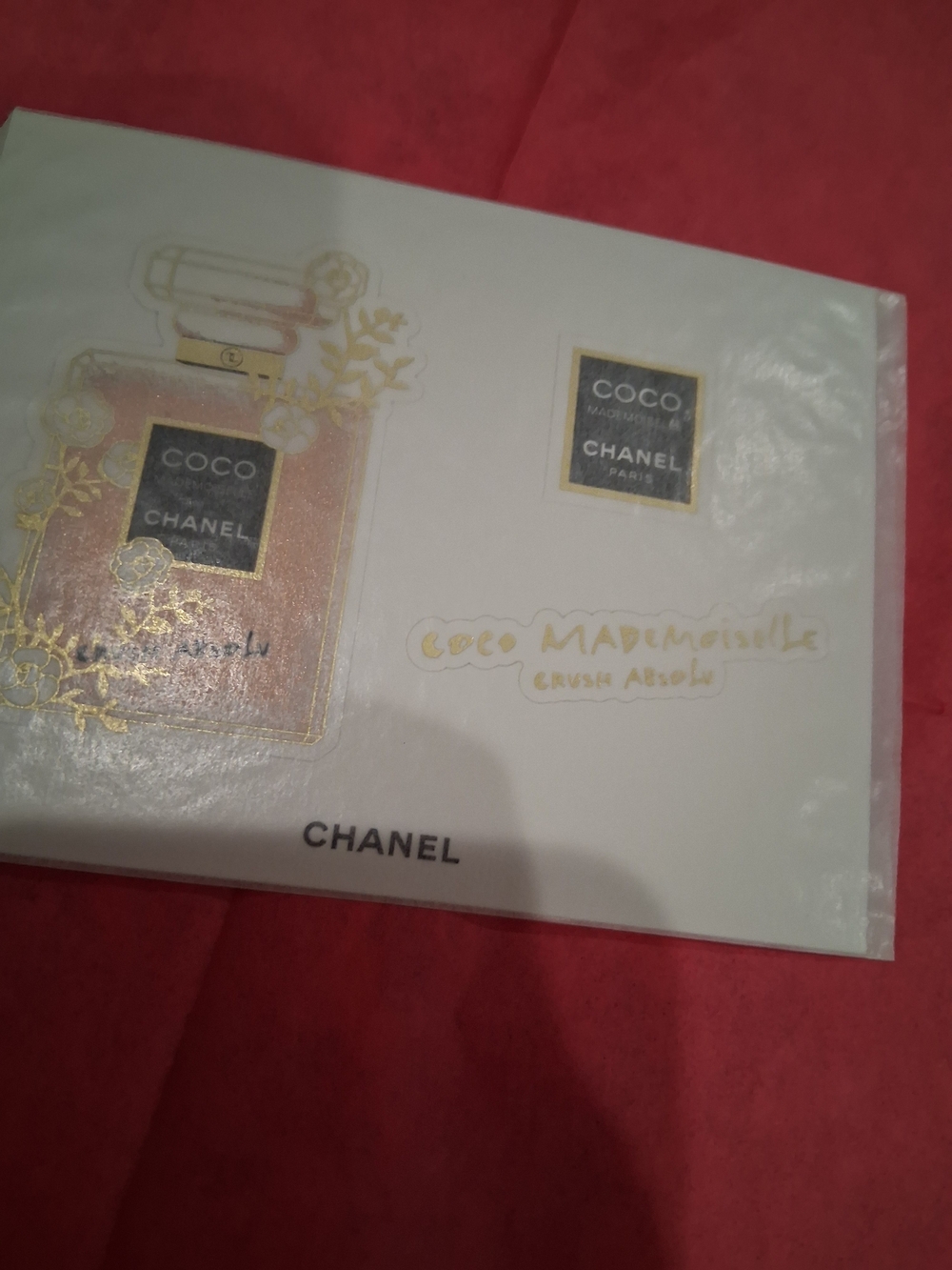 CHANEL VIP/GWP Coco Mademoiselle Sticker SET .